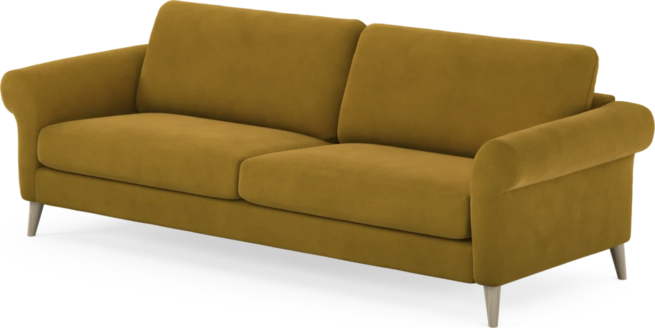 Bridge - 4-sits soffa - Gul