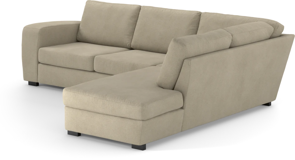 Friday - 2,5-sits soffa med divan höger - Beige