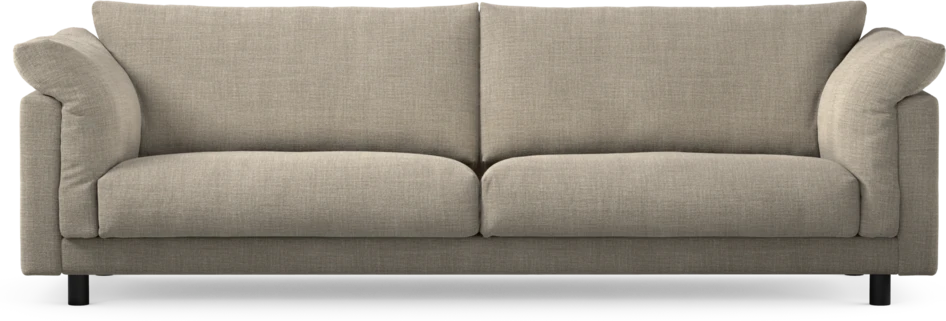 Cherrie - 4-sits soffa, fast klädsel - Beige