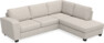 Friday - 2,5-sits soffa med divan höger - Grå