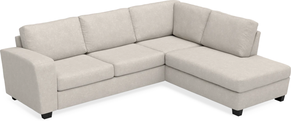 Friday - 2,5-sits soffa med divan höger - Grå