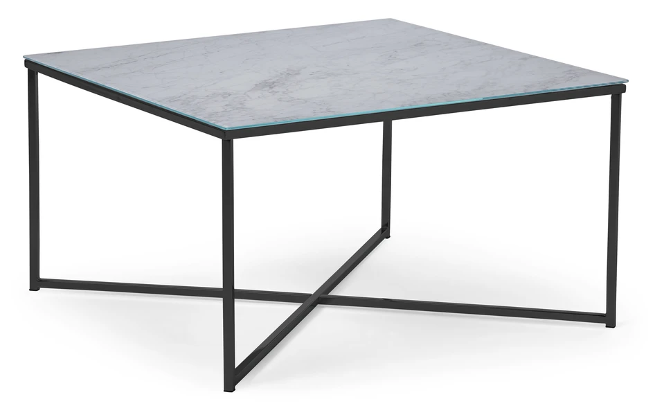 Sabina - Soffbord, L 80 cm - Svart