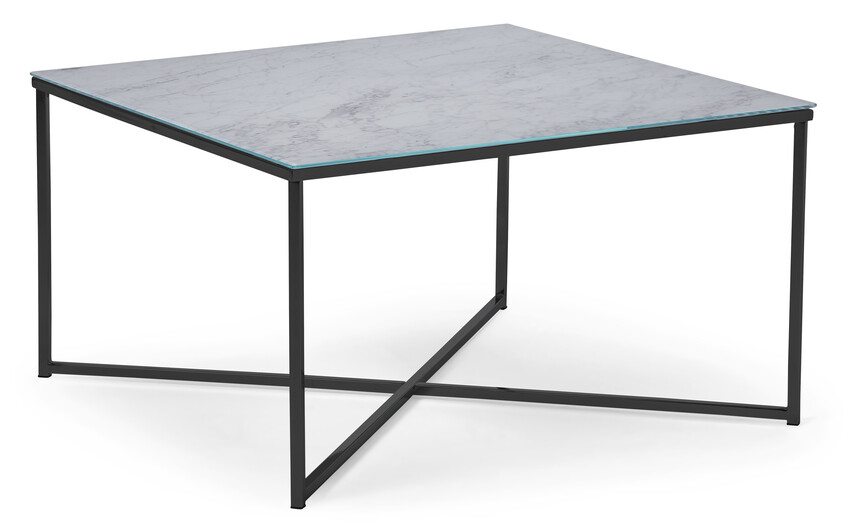 Sabina - Soffbord, L 80 cm - Svart