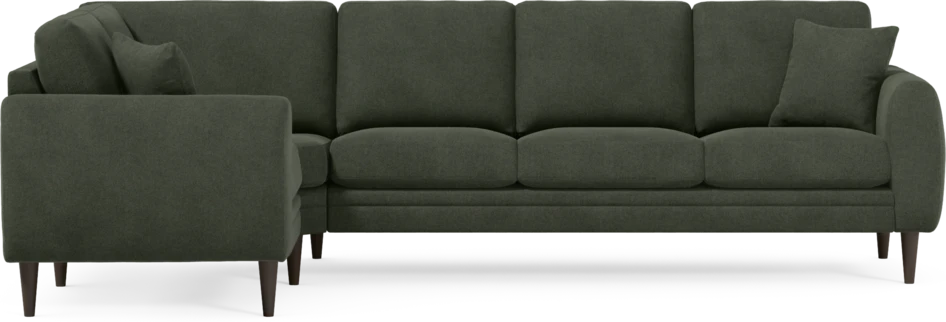 Eden - Hörnsoffa, 1+3-sits - Grön