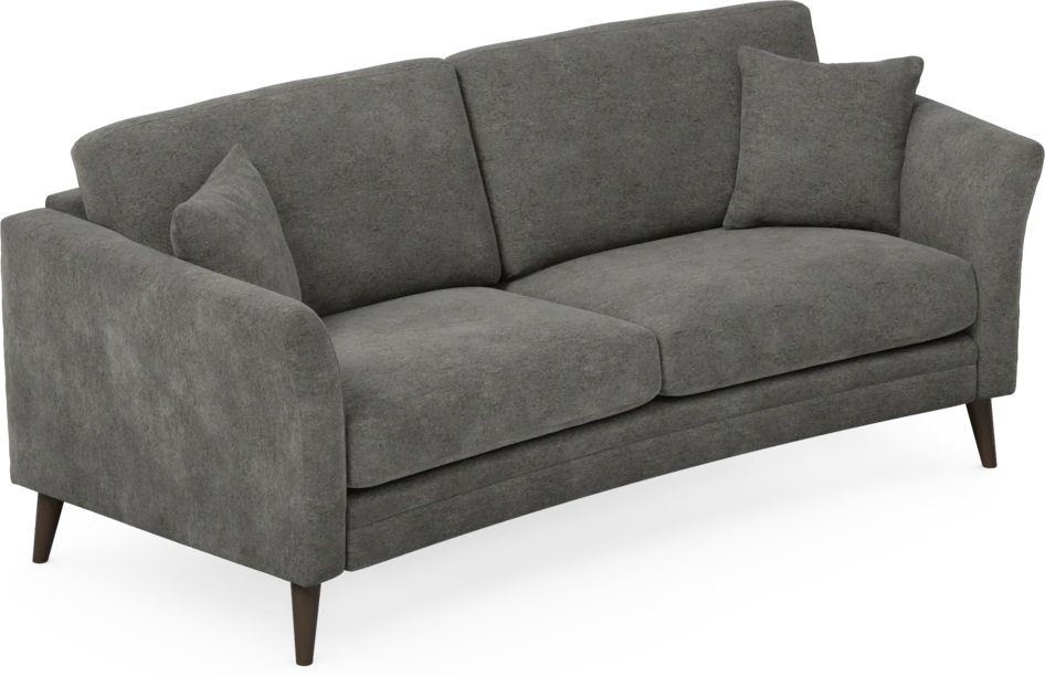 Eden - 2,5-sits soffa svängd - Grå