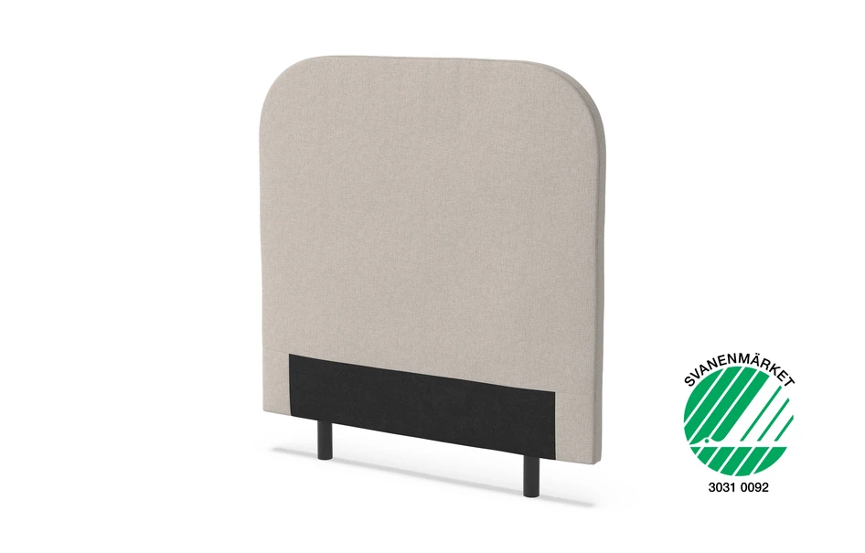 Curve - Sänggavel, B 90-140 cm - Beige