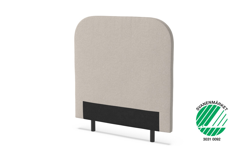 Curve - Sänggavel, B 90-140 cm - Beige
