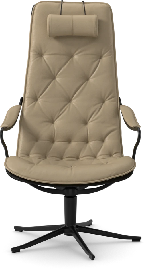 Moore - Fåtölj hög rygg - Beige