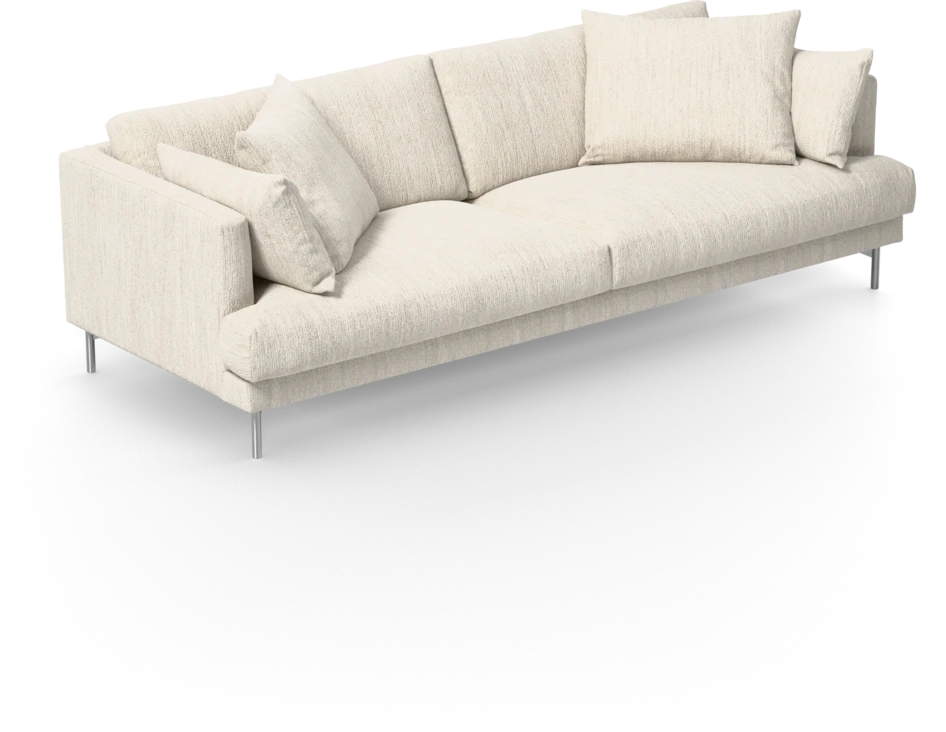 Harper - 4-sits soffa - Vit