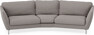 Madison - 3-sits soffa svängd, 90 cm - Grå