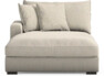 Rossi - Schäslong höger - Beige