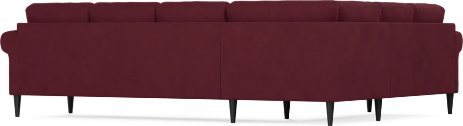 Eden - Hörnsoffa, 2+3-sits - Röd
