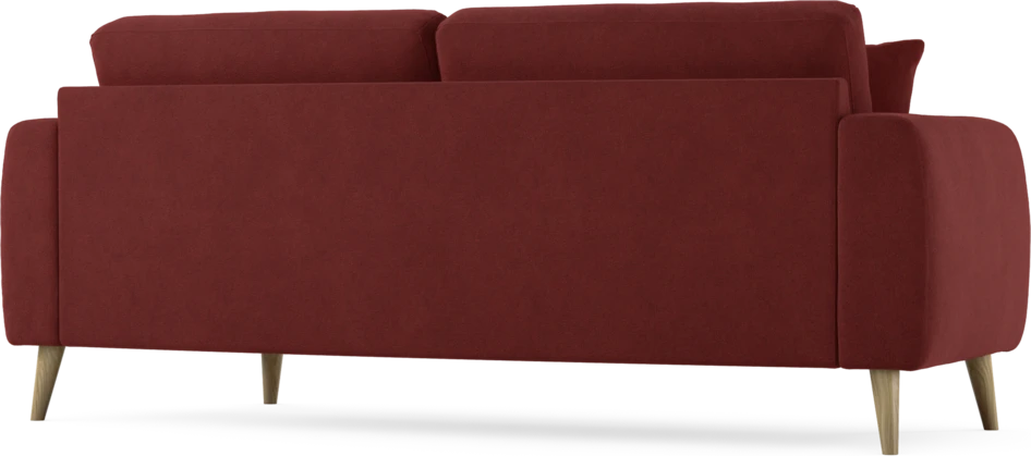 Eden - 2,5-sits soffa svängd - Röd