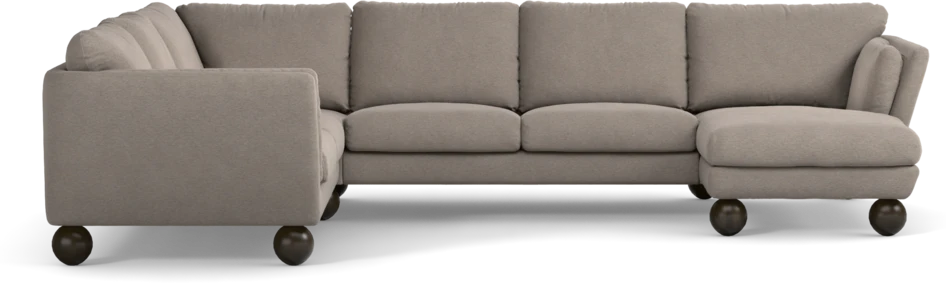 Madison Lux - Hörnsoffa med schäslong höger - Beige