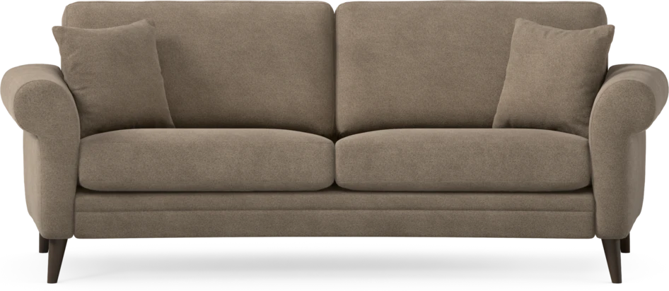 Eden - 2,5-sits soffa svängd - Brun