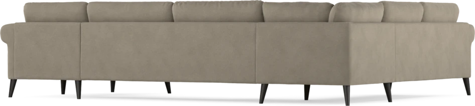Bridge - Hörnsoffa, 2+3-sits med schäslong höger - Beige