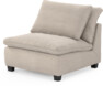 Bellora - 1-sits utan armstöd - Beige