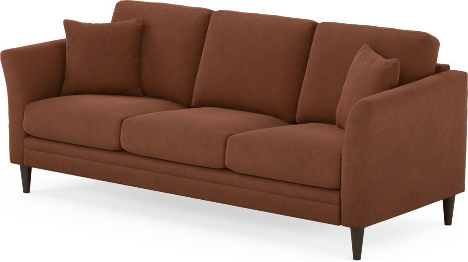 Eden - 3-sits soffa - Orange