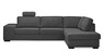 Sit Down - 3-sits soffa med divan höger, C1-komfort - Svart