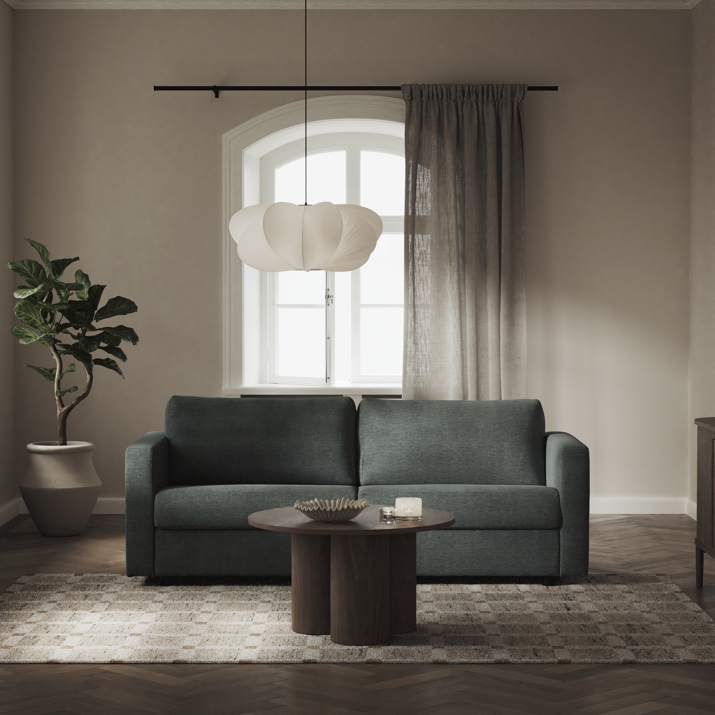 Lindö, Bäddsoffa 3-sits 