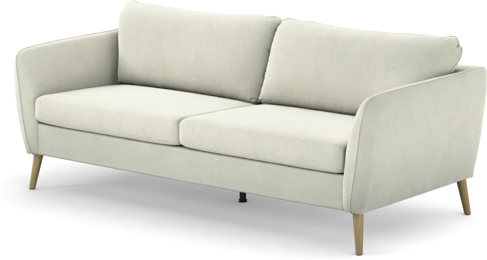 County - 2,5-sits soffa - Vit