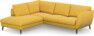 Madison Lux - 2-sits soffa med divan vänster - Gul