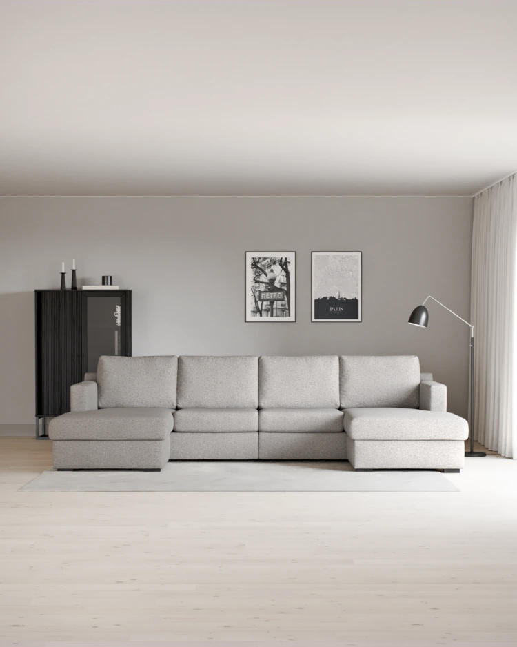Friday - 2-sits soffa med två schäslonger - inspiration