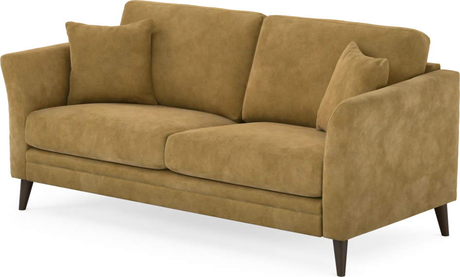 Eden - 2,5-sits soffa - Gul