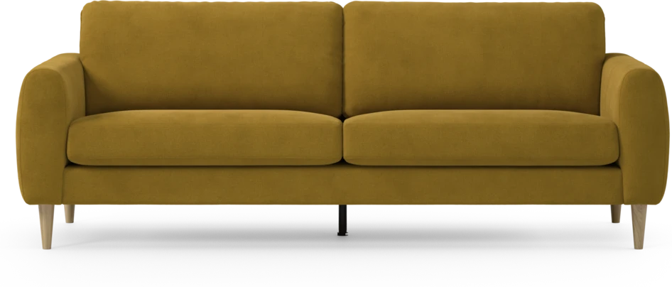 Bridge - 4-sits soffa - Gul