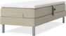 Roma Family - Ställbar säng, enkelsäng med bäddmadrass, B 80-120 - Beige