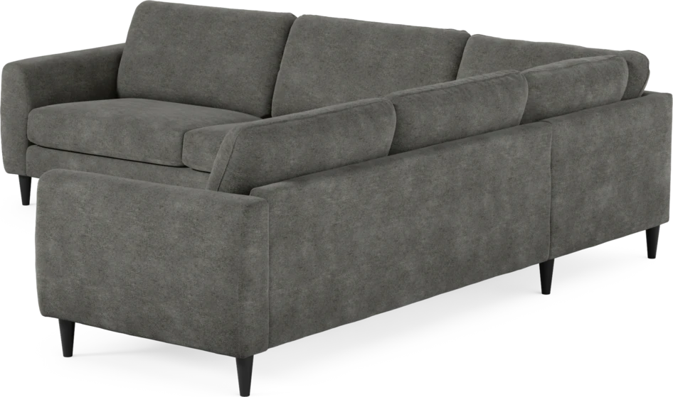 Bridge - Hörnsoffa, 3+2-sits - Grå