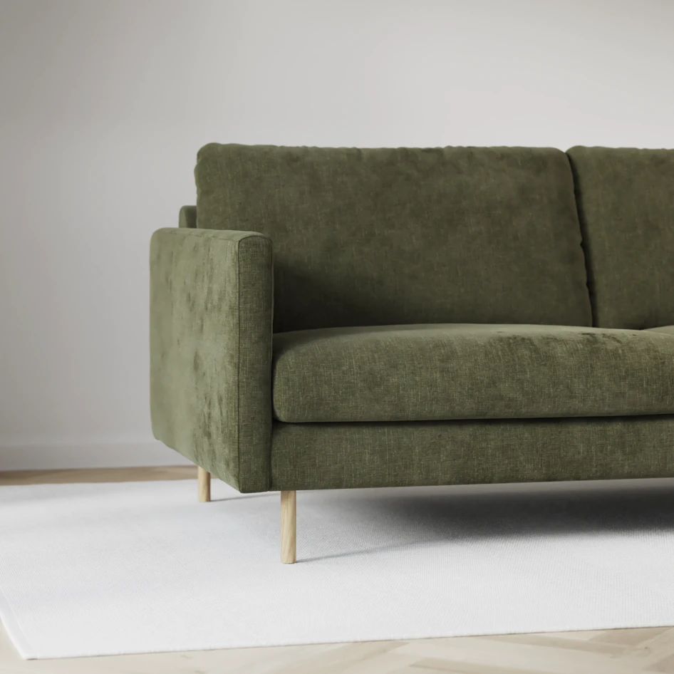 Madison Lux - Hörnsoffa 2+3-sits, hörn 2 - Grön