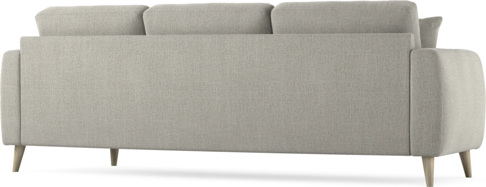 Eden - 3-sits soffa svängd - Grå