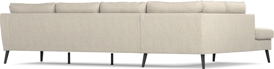 County - 3-sits soffa med divan vänster - Beige