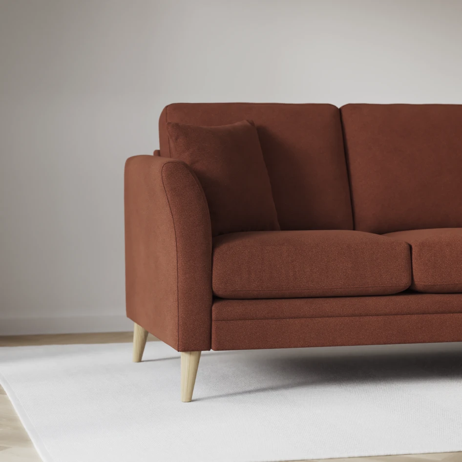 Eden - Hörnsoffa, 2+3-sits - Orange