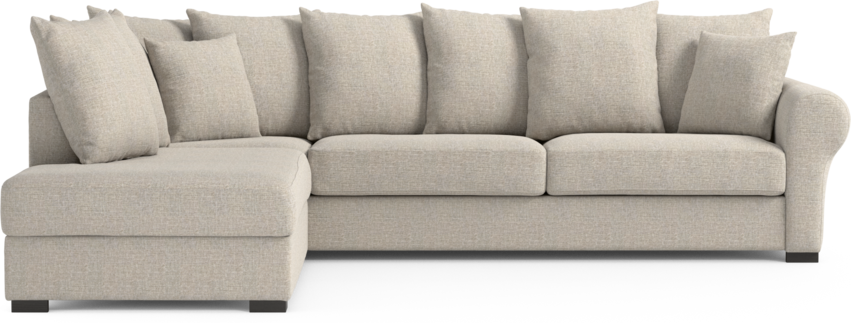 Town - 3-sits soffa med divan vänster - Beige