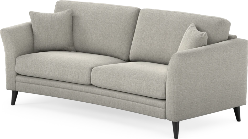 Eden - 2,5-sits soffa svängd - Grå
