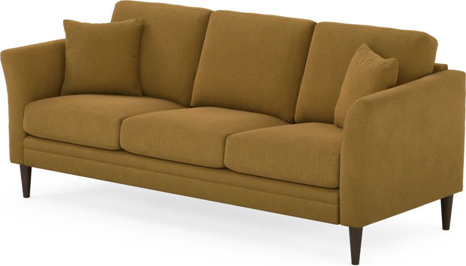 Eden - 3-sits soffa - Gul
