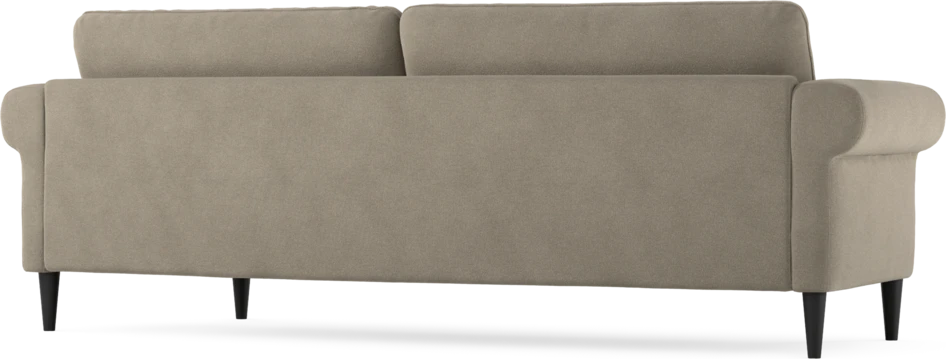 Bridge - 3-sits soffa svängd - Beige