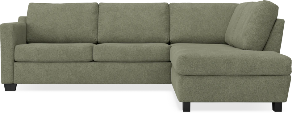 Friday - 2,5-sits soffa med divan höger - Vit