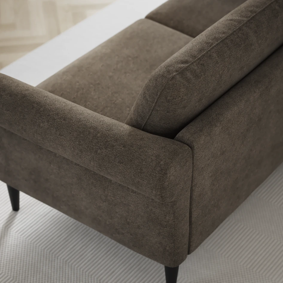 Bridge - 4-sits soffa - Brun