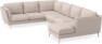 Madison - Hörnsoffa med schäslong höger - Beige