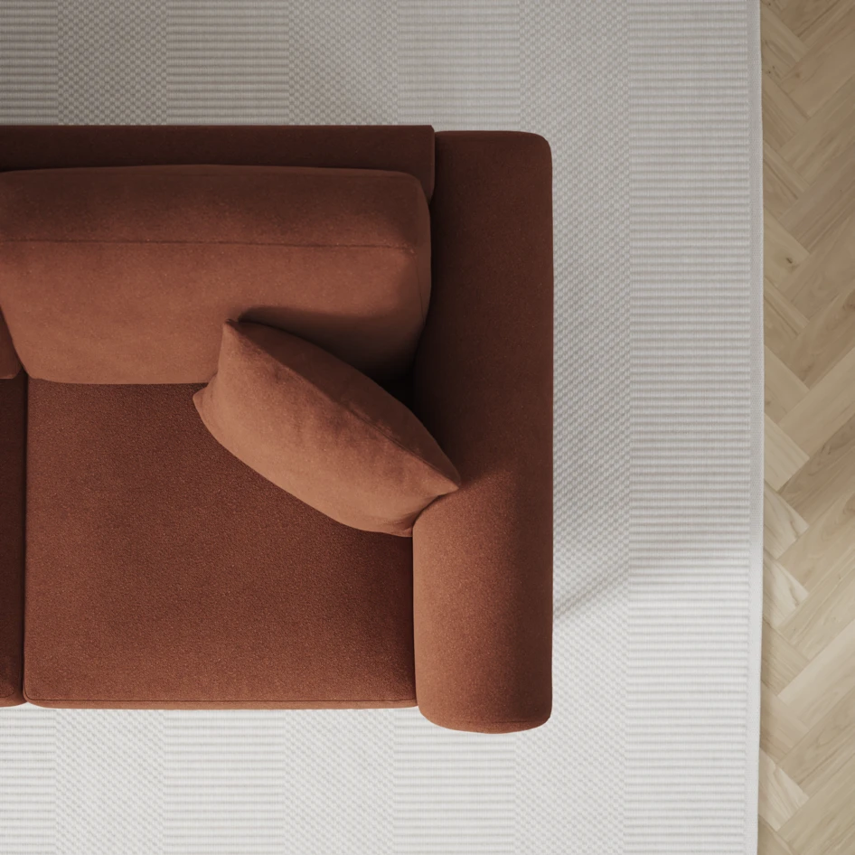 Eden - 2,5-sits soffa - Orange