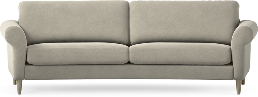 Bridge - 3-sits soffa svängd - Brun