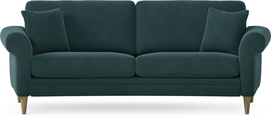 Eden - 2,5-sits soffa svängd - Blå