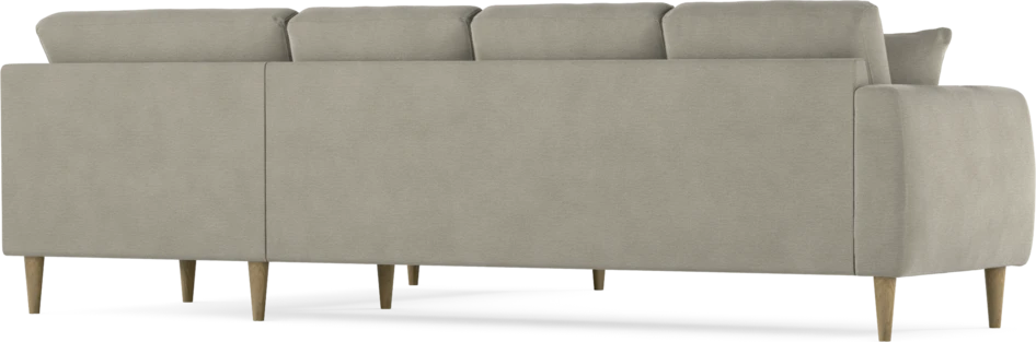 Eden - Hörnsoffa, 3+2-sits - Brun