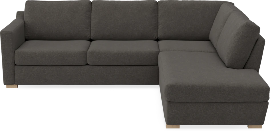 Friday - 2,5-sits soffa med divan höger - Grå