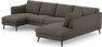 Madison Lux - 2-sits soffa med schäslong vänster och divan höger - Beige