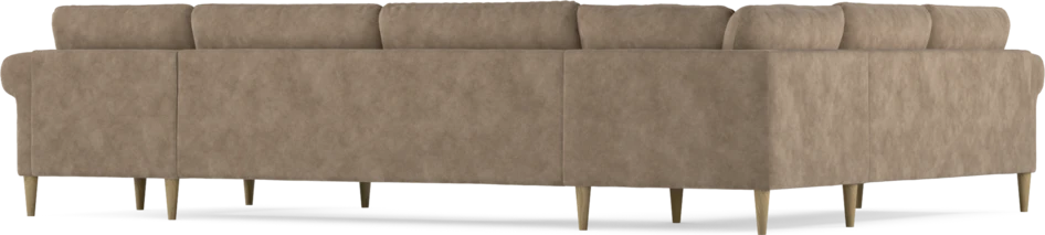 Bridge - Hörnsoffa, 2+3-sits med schäslong höger - Beige