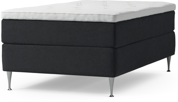 Delux Dream, Kontinentalsäng, enkelsäng 120 cm med bäddmadrass och sängben